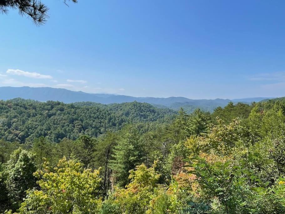 Private Smoky Mountain Luxury Log Home With 2 Fireplaces, Hot Tub & Community Pool Sevierville Luaran gambar
